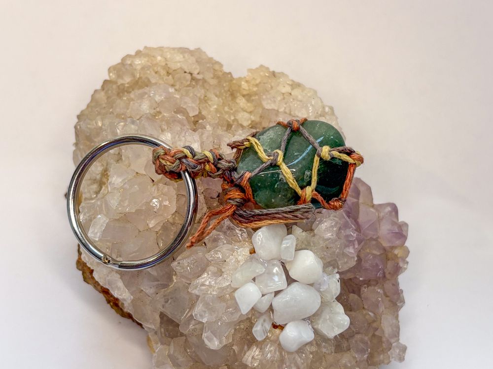 Green Aventurine Keychain